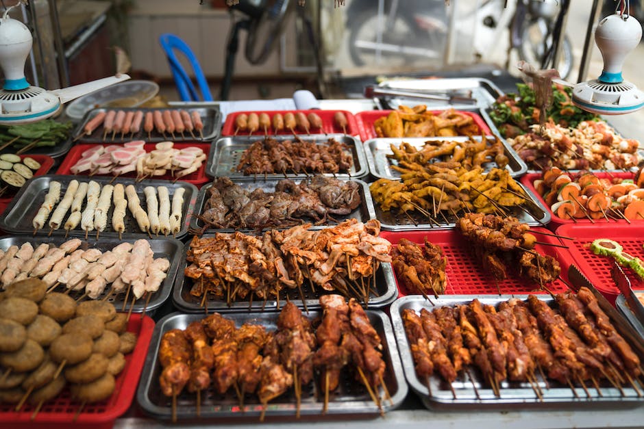 Zutaten für Grillkochabend